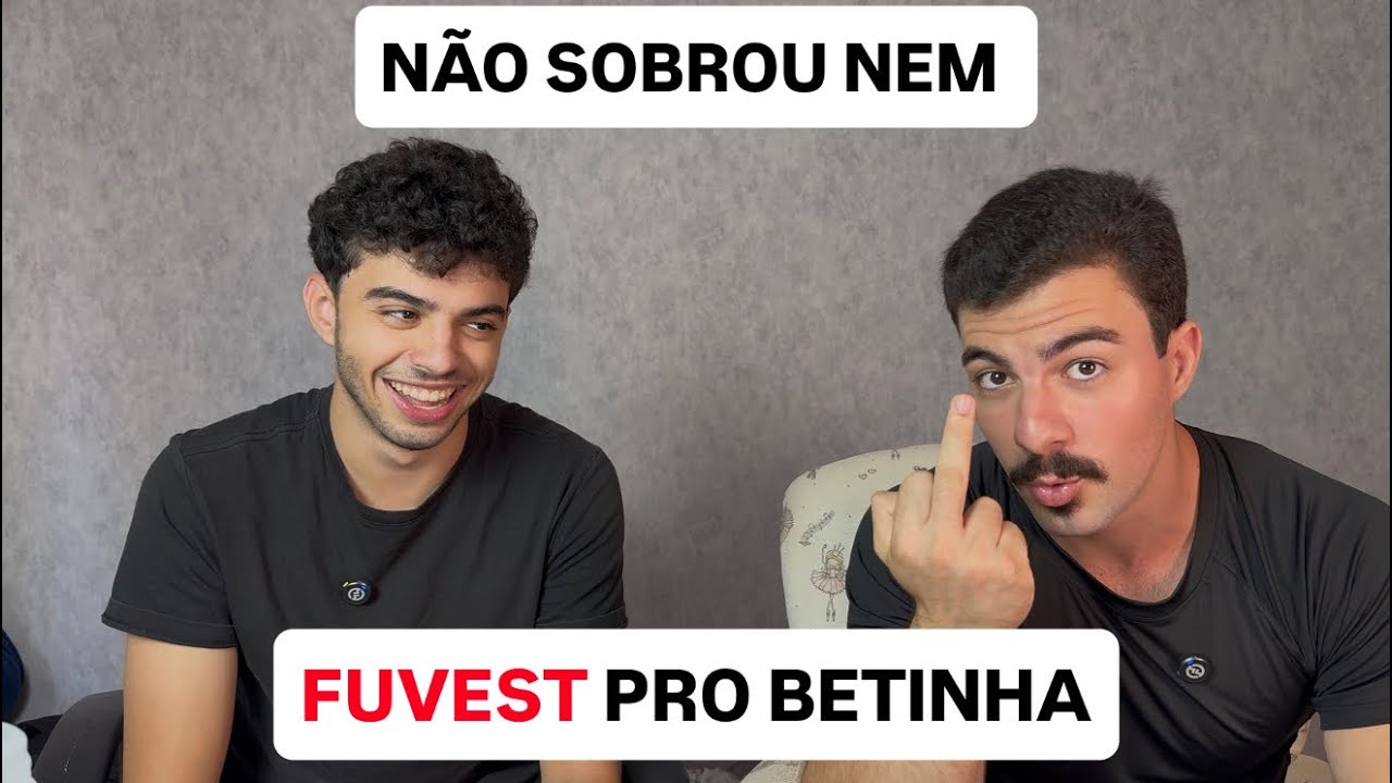 FUVEST, VAI TOMAR NO C