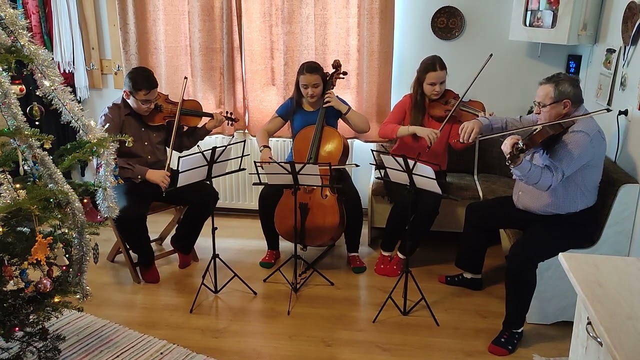 Újévi köszöntő - Kolcsár család