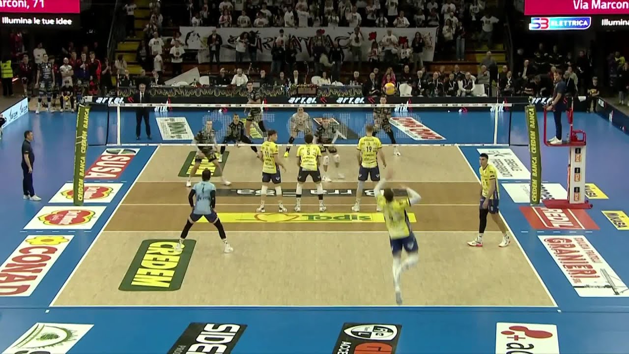 Sir Susa Scai Perugia vs. Valsa Group Modena - Superlega Credem Banca VBTV Match Highlights