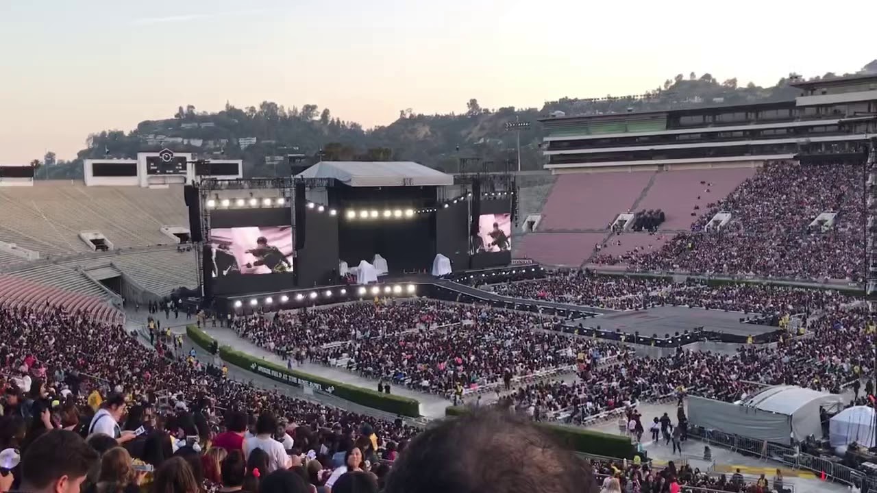 190504 BTS - FAKE LOVE Before The Concert - Speak Yourself Tour at Rose Bowl Day 1
