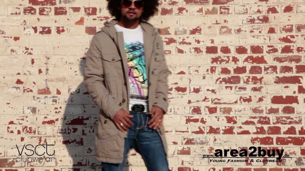 area2buy.de VSCT Parker Mantel V-0166 Khaki HD Video