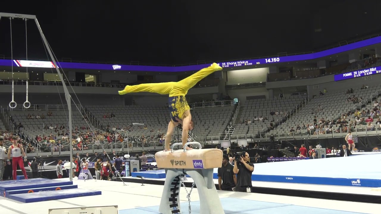Paul Juda  - Pommel Horse  - 2024 Xfinity U.S. Championships -  Senior Men Day 2