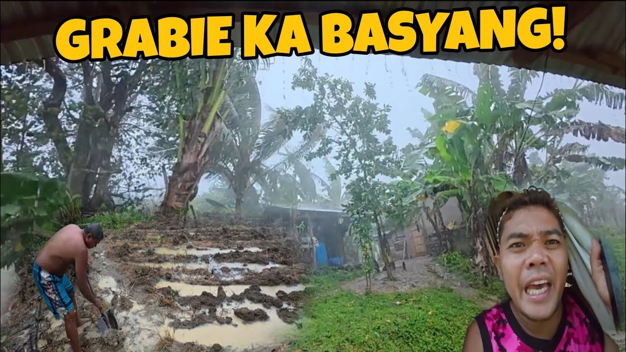 LAKAS NG BAHA/HANGIN DAHIL SA HAGUPIT NG BAGYONG BASYANG PART 2 @burdzjason2097 