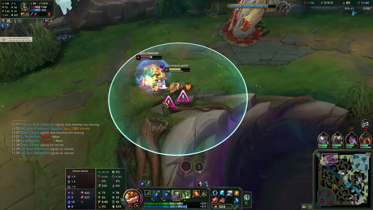 Playing Taimo ranked everyday until Rito make his w scale with ap(day 1999)