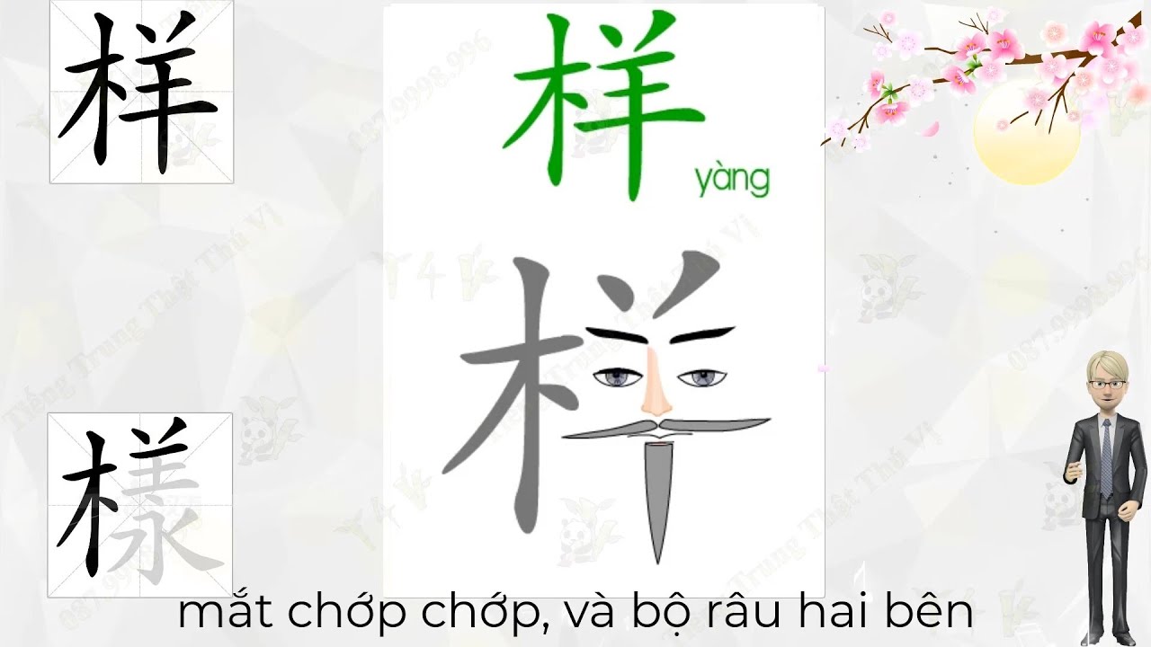 Cách học chiết tự giản/phồn thể chữ 样 - 樣 dễ nhớ | phương pháp tự học tiếng trung online hiệu quả