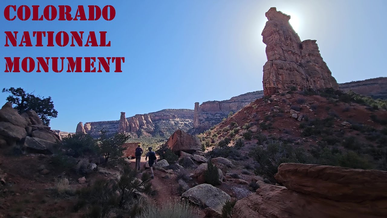Massive Rock Formations! Hiking Monument Canyon! Colorado National Monument. Grand Junction, CO