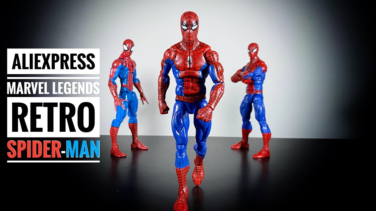 AliExpress Marvel Legends Retro Spider-Man: Knockoff or Authentic?