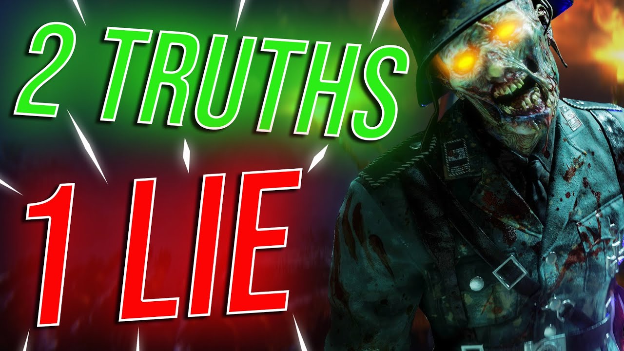 2 Truths 1 LIE Call of Duty Zombies Edition! (Quiz)