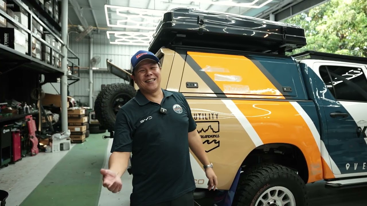 Внедорожник Hilux J, созданный для автосалона в Маниле в 2025 году.