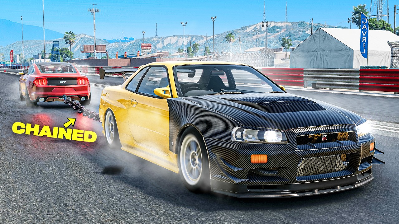 CHAINED TOGETHER in BeamNG