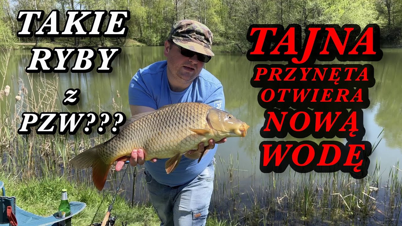 CHCESZ POŁOWIĆ NA PZW? UŻYJ TAJNEJ PRZYNĘTY! ZADBANA WODA - NIE UWIERZYSZ ŻE TO PZW!