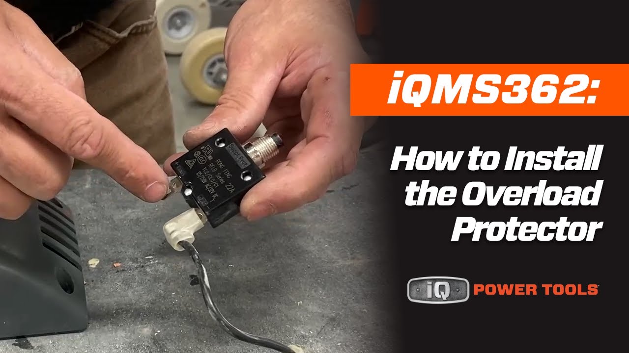 iQMS362: How to Install the Overload Protector