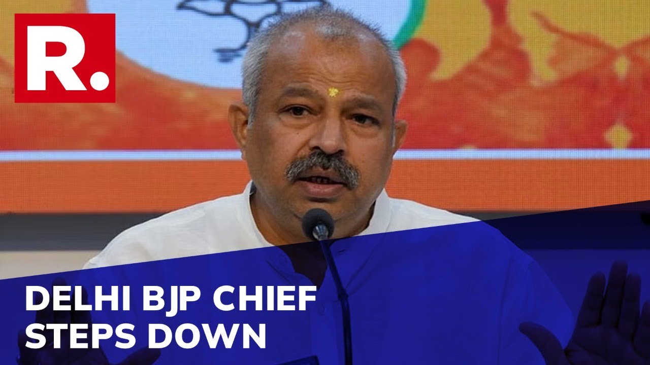 Adesh Gupta Steps Down As Delhi BJP President Days After MCD Elections