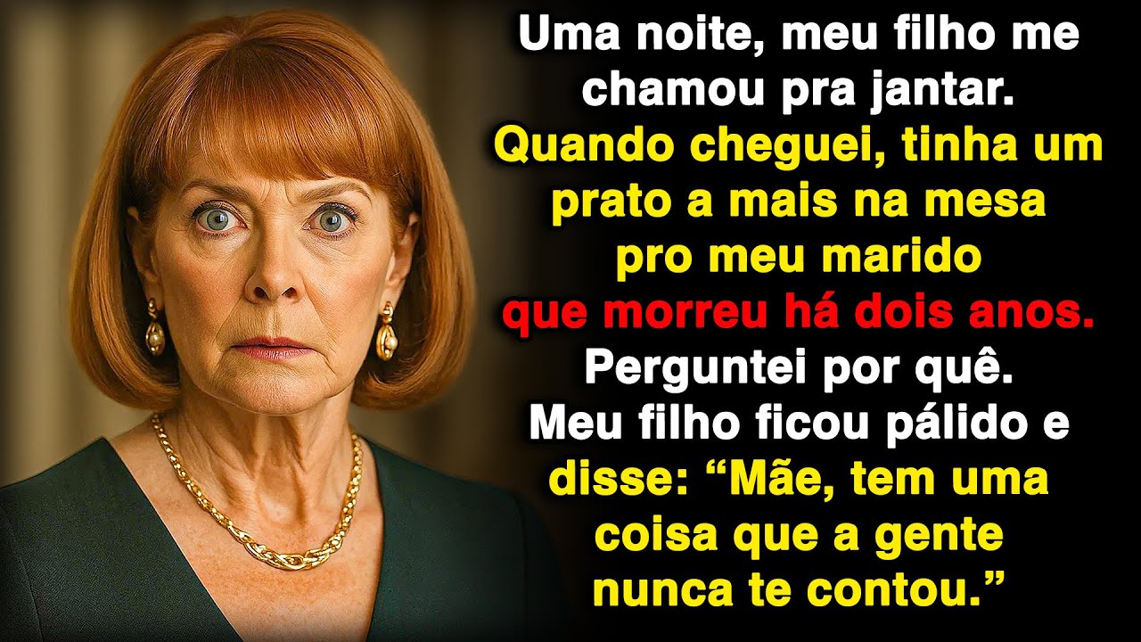 No jantar do meu filho, tinha um lugar pro meu falecido marido – e o motivo me arrepiou!