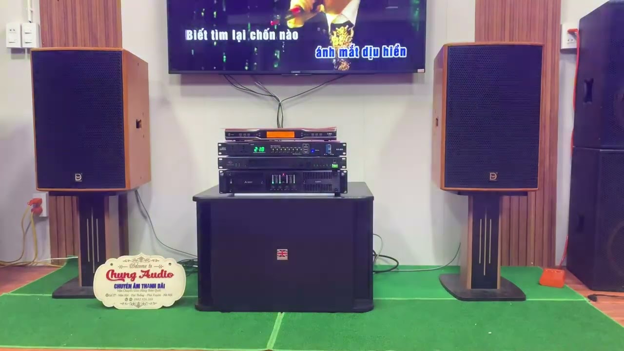 Bộ karaoke gia đình quá hay lh. 0982926389 Chung audio Hà Nội