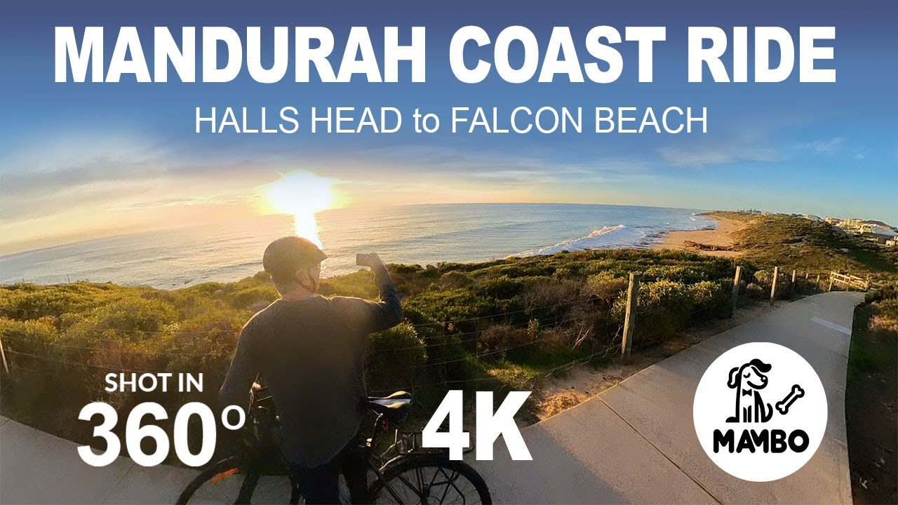 Relaxation | Halls Head to Falcon Beach at Mandurah #2024 #mandurah  #sunset #relaxing #4k