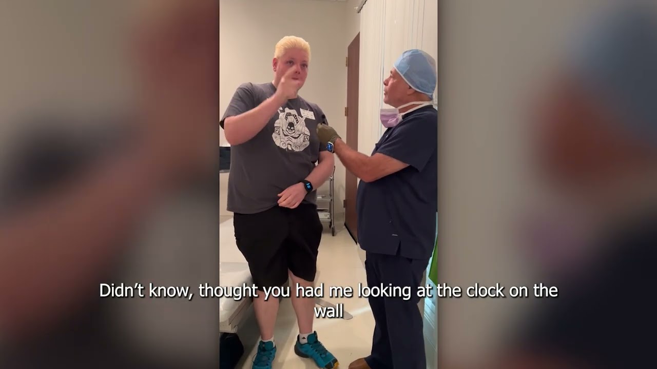 Patient Reaction after LASIK with Dr. Horn (Chicago)