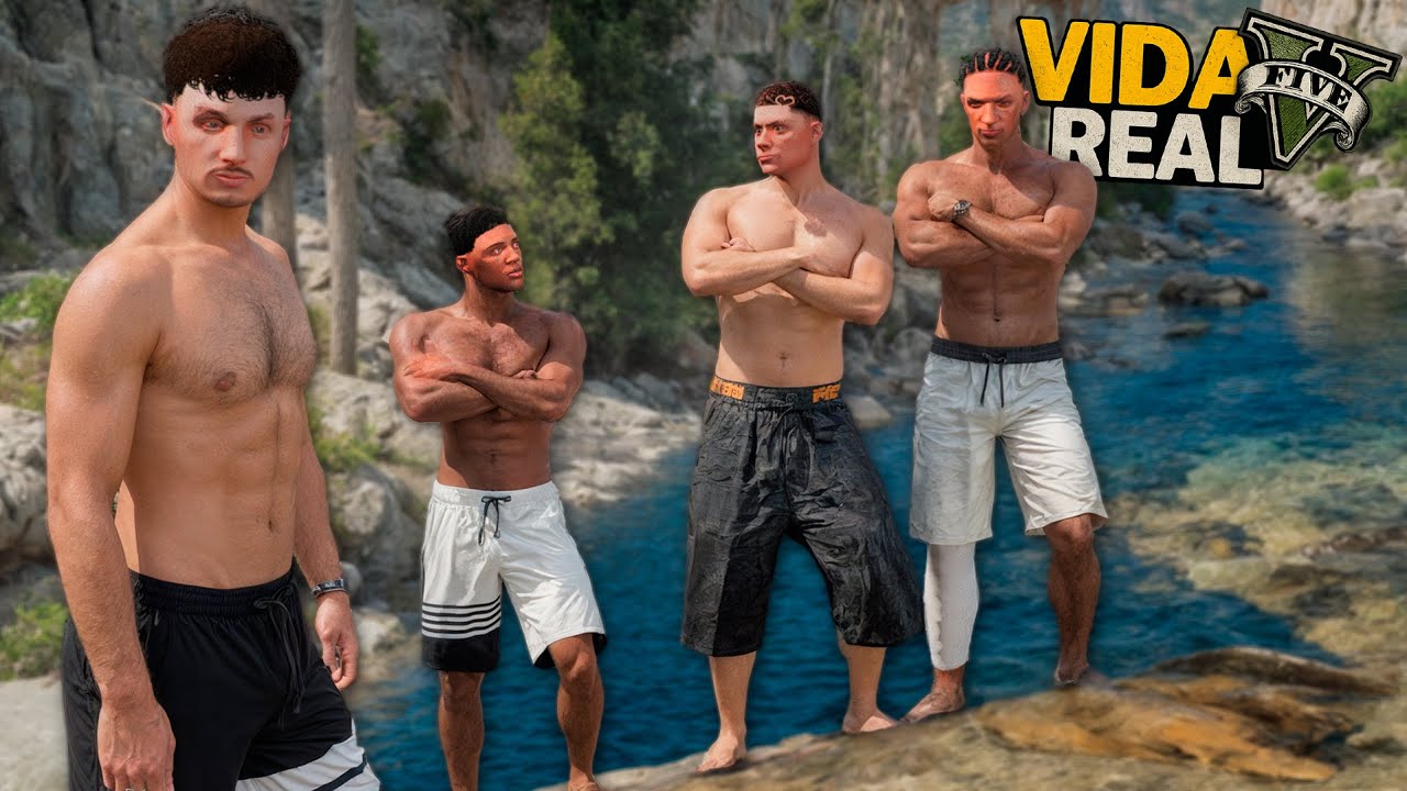 GTA V - VIDA REAL | ROLE NA REPRESA COM OS AMIGOS. - #26