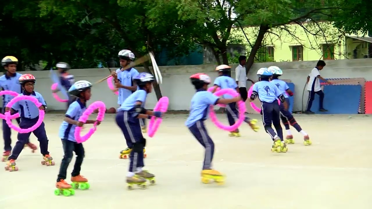 John Dewey International CBSE School - ECA day Program  2022-2023- Skating.