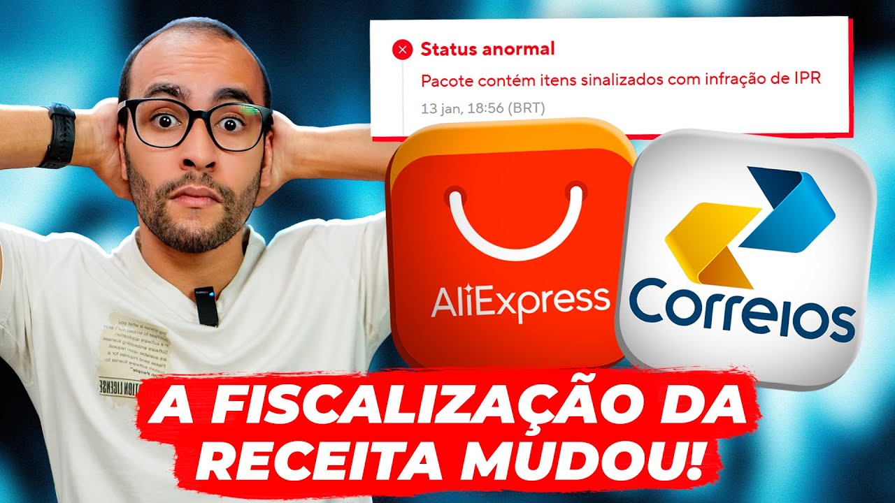 A IMPORTAÇÃO MUDOU DE NOVO! INFRAÇÃO DE IPR, ENCOMENDAS INDO PRA VALINHOS-SP, O QUE TÁ ACONTECENDO?