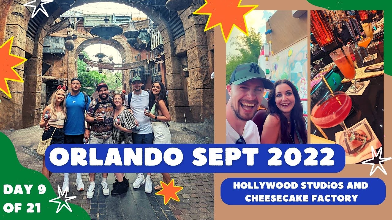 FIRST TIME SEEING GALAXYS EDGE | HOLLYWOOD STUDIOS BEST RIDES | CHEESECAKE FACTORY ORLANDO SEPTEMBER