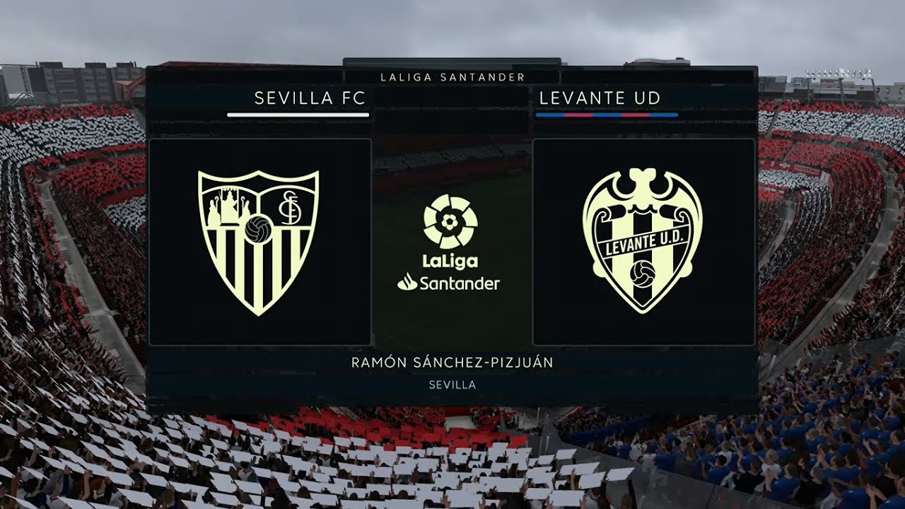 Sevilla vs Levante | La Liga (01/10/2020) | Fifa 20