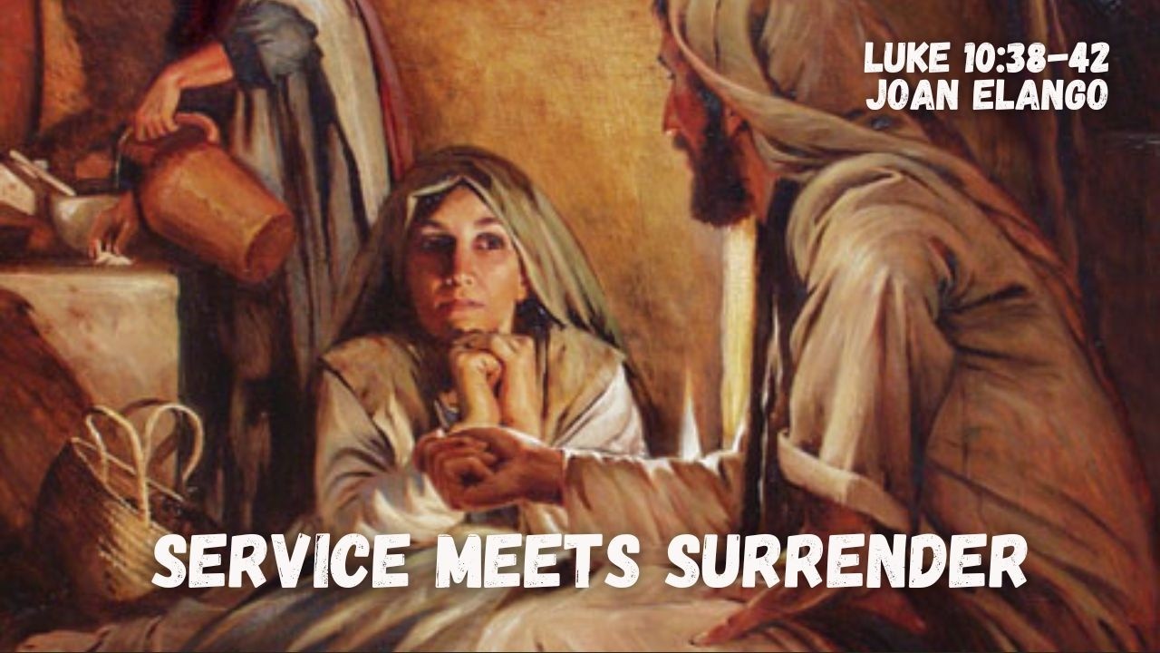 Service meets Surrender | Mrs.Joan Elango | Women's Fellowship Sunday | 8.2.2026 | 9.00 AM