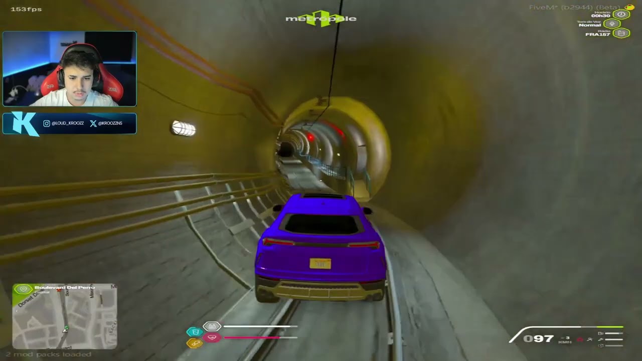 KROOZZ PASSOU PELA FRONTEIRA E QUASE DEU RUIM