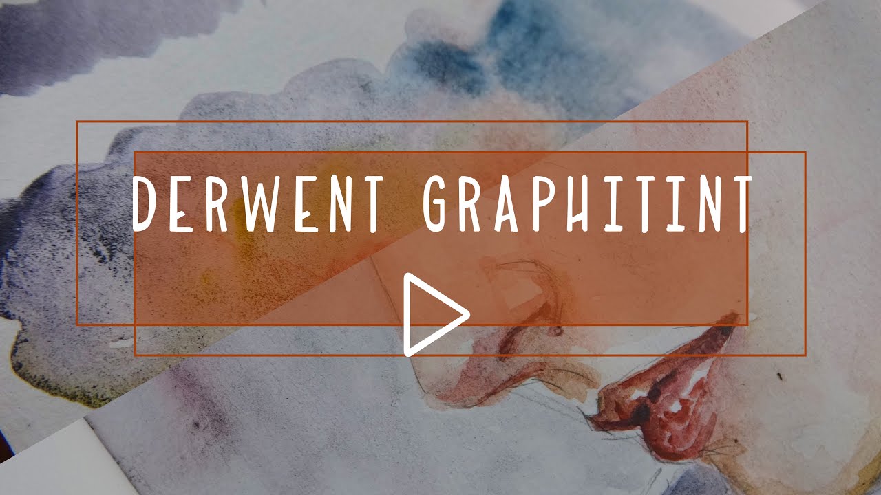 Derwent Graphitint  и электрический ластик/ обзор+скетч