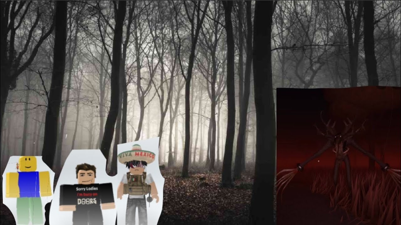 West woods in Roblox #roblox #funny #horror #gaming 