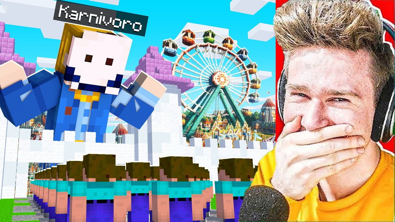 KTO OSTATNI ZOSTANIE w PARKU KARNIVORO = WYGRYWA ☠️ | Minecraft Extreme