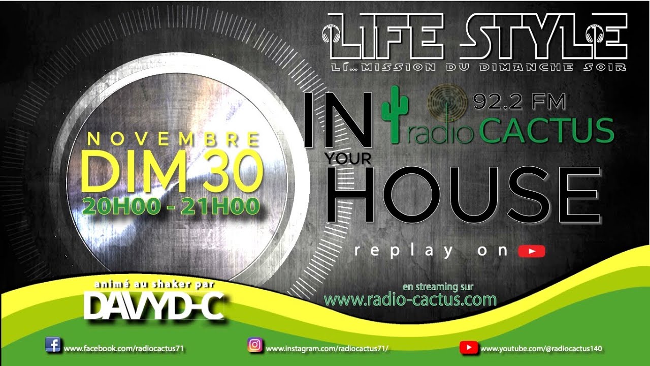 LIFESTYLE l'émission du 30 11 25🌵sur 