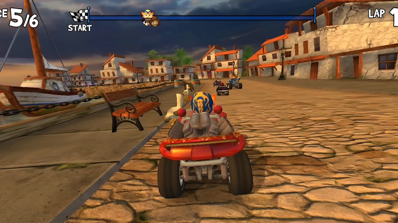 BB Racing Tidal Rush 26/42 racing amazing car game 