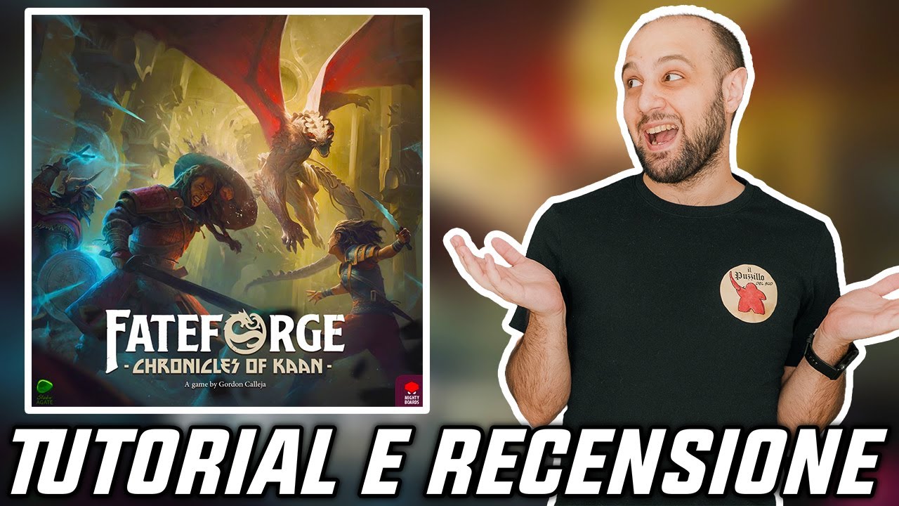 Tutorial e Recensione FATEFORGE LE CRONACHE DI KAAN - L'Erede di GLOOMHAVEN?