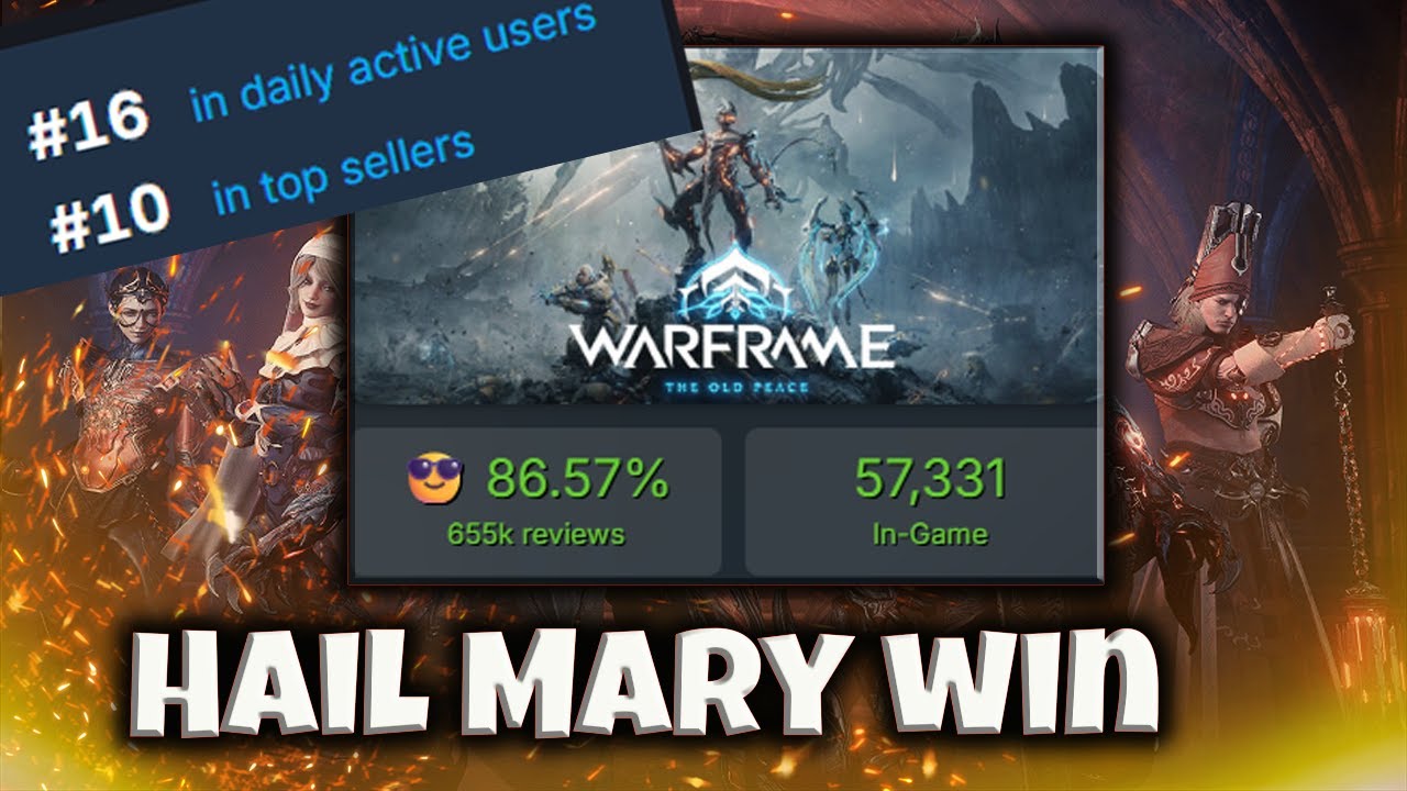 How Warframe Became One of the BEST Live Service Games! Beating Triple AAA titles!