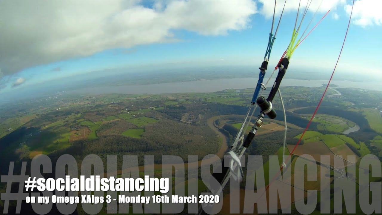 #socialdistancing on my Omega XAlps 3