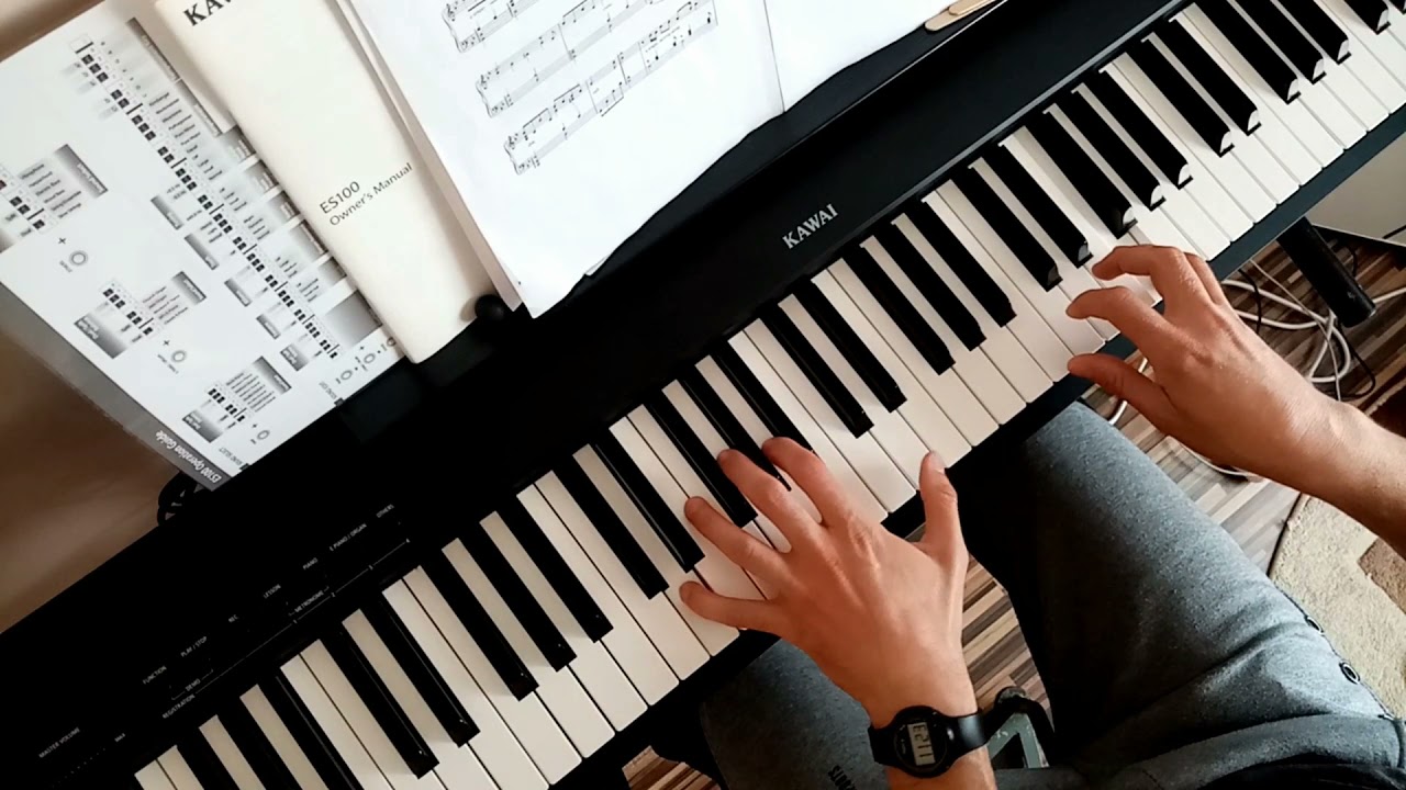 Nebun de alb - piano cover