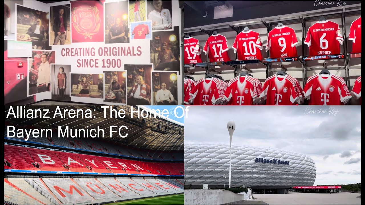 Allianz Arena Tour in 2025: Bayern Munich FC, M&uuml;nchen, Germany #fcbayernmunich #bundesliga