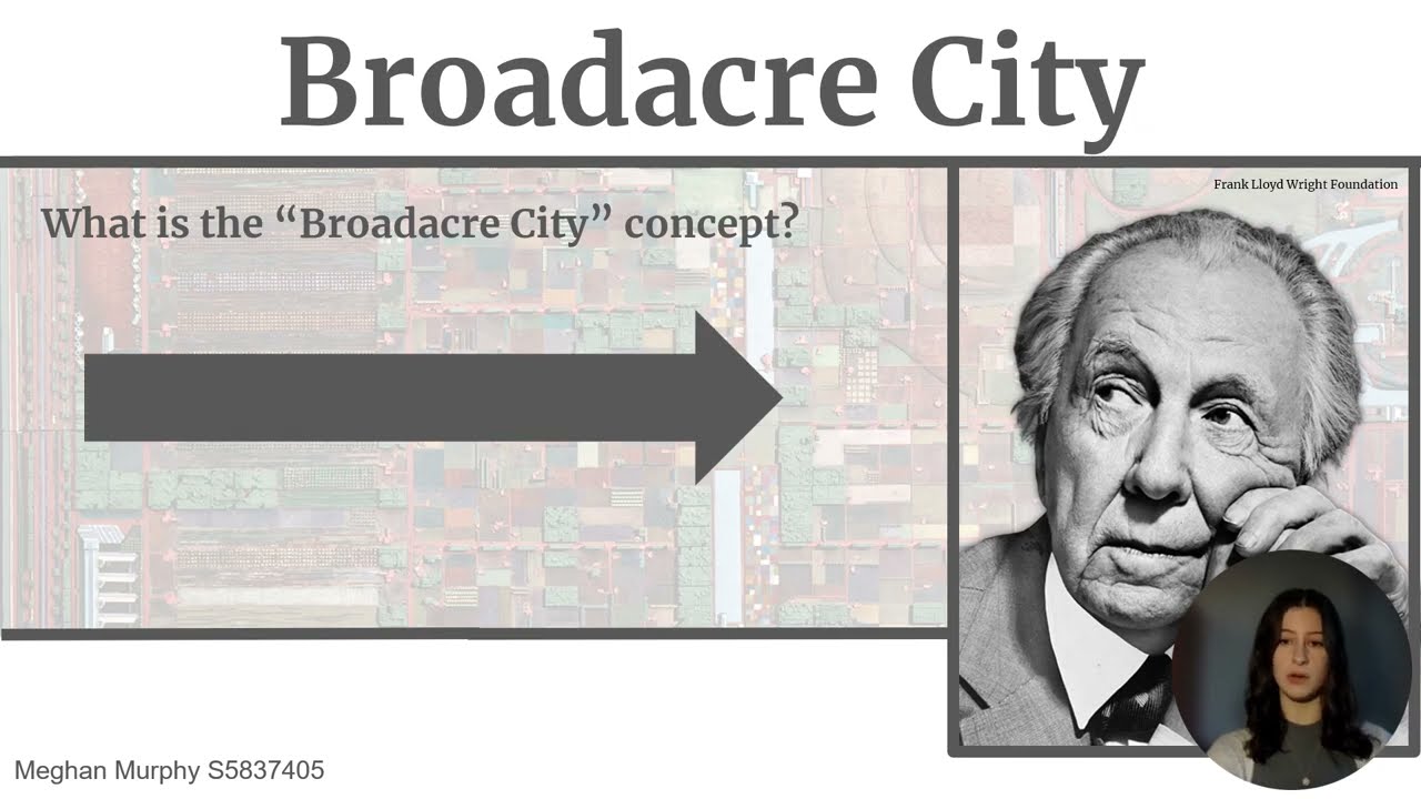 The Broadacre City: Frank Lloyd Wright's Concept for a Suburban Utopia