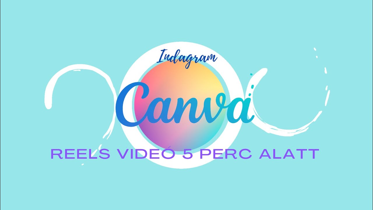 Reels videó szerkesztés 5 perc alatt - Canva Reels-tutorial
