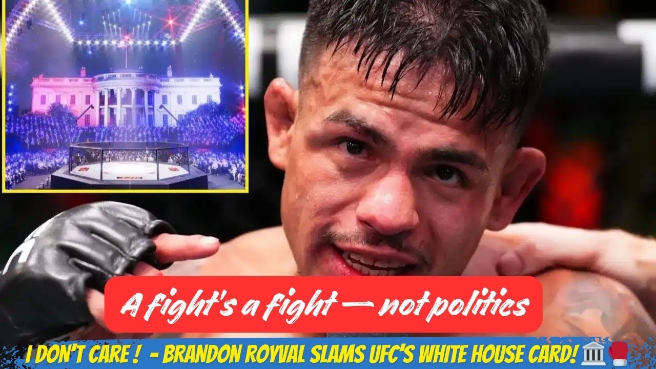 Brandon Royval BLASTS UFC&rsquo;s White House Card! 🏛️🔥 Refuses to Fight There! 👊 #ufc 