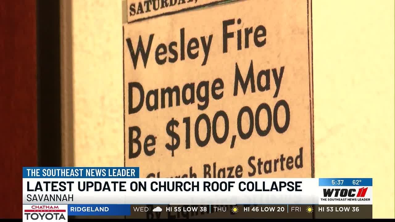 Wesley Monumental United Methodist Church finds sanctuary at Congregation Mickve Israel while rep...