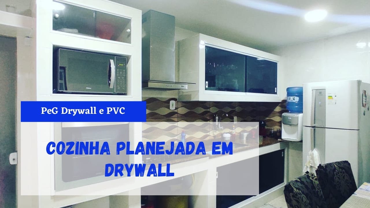 COZINHA PLANEJADA EM DRYWALL