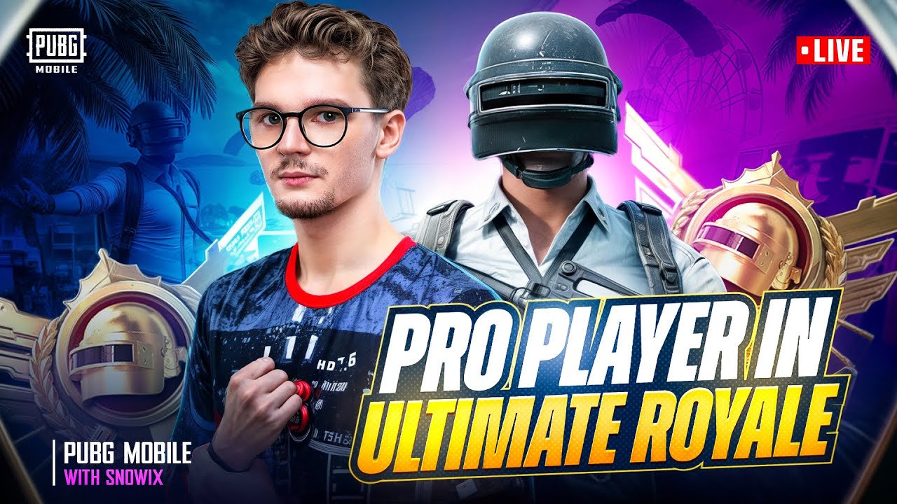 SNOWIX PLAYING ULTIMATE ROYALE IN SOLO SQUAD PUBG MOBILE