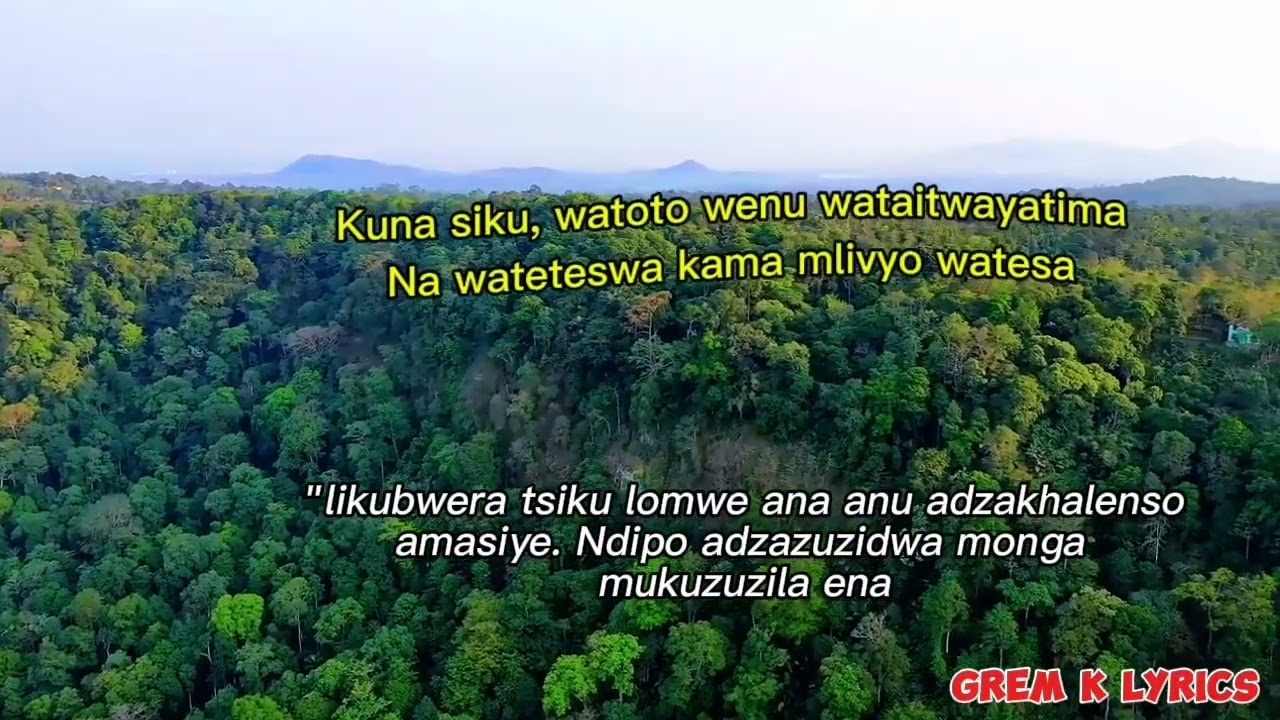 Mtukuzeni choir _ Wasaidie Yatima chichewa and Shona Official lyrics