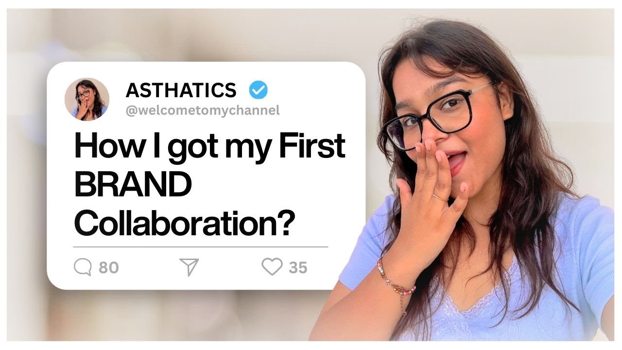 How I got my First BRAND Collaboration | Full Guide