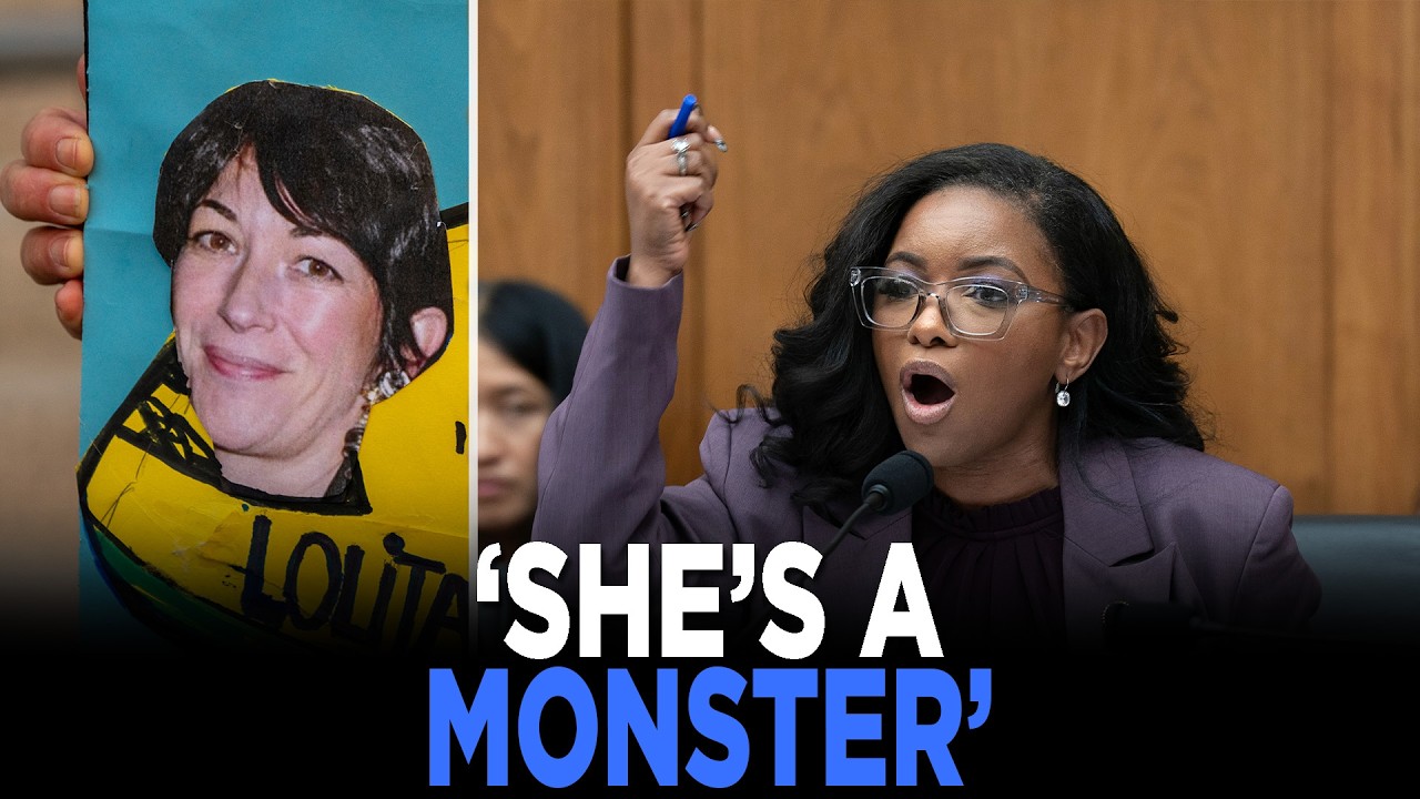 Jasmine Crockett Slams Ghislaine Maxwell’s Fifth Amendment Move As A 'Sham' | TRENDING