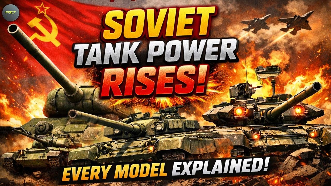 Soviet Tank Power RISES! Every Model Explained in Detail