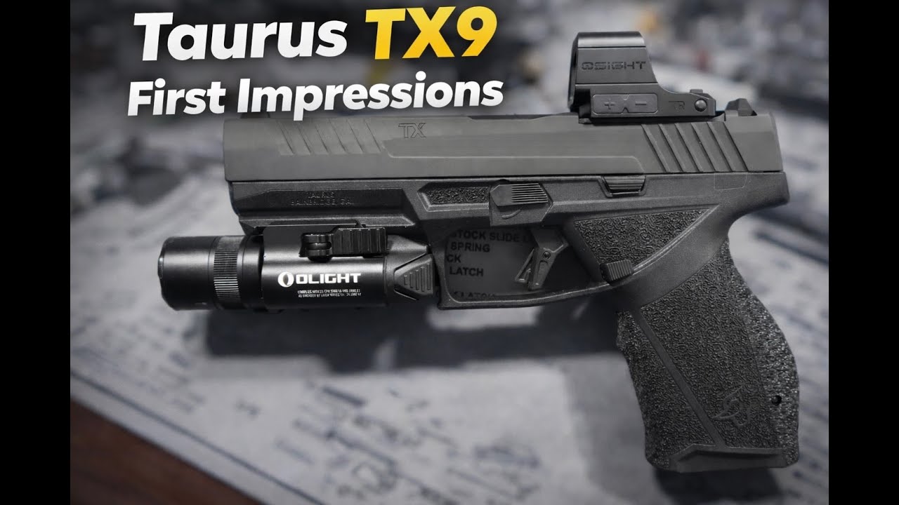 Taurus TX9 First Impression - Better Than Expected?
