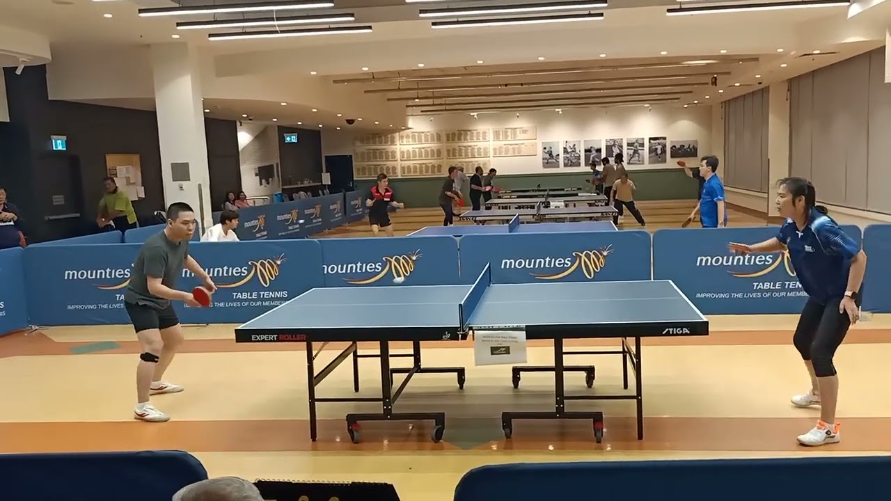 2024 western Sydney table tennis A2 final series Anita Li vs Wallace Vi set one